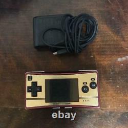 Nintendo Game Boy Micro Famicom Console De Couleur Avec Chargeur Nes Du Japon