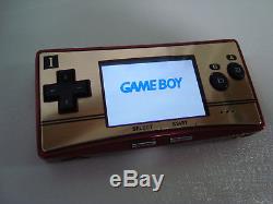 Nintendo Game Boy Micro Famicom Couleurs & Famicom Mini Jeux Mario & Pochette Hori