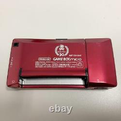 Nintendo Game Boy Micro Nes Corps De Couleur Super Mario Boîte Et Logiciel De Jeu 8