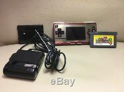 Nintendo Game Boy Micro Nes Limitée Famicon Couleur Japonais Japan F / S