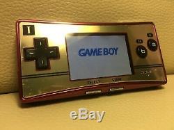 Nintendo Game Boy Micro Nes Limitée Famicon Couleur Japonais Japan F / S