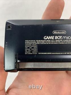 Nintendo Game Boy Micro Oxy-001 W Chargeur Testé
