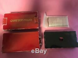 Nintendo Game Boy Micro Special 20th Anniversary Edition Boxed Famicon Couleur
