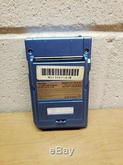 Nintendo Game Boy Pocket Edition Limitée Ice Blue Color Avec Boîte