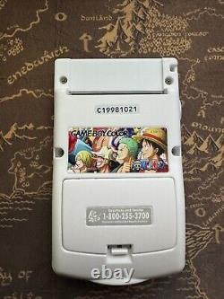 Nintendo GameBoy Color Modifié Coquille Personnalisée One Piece