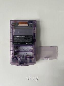 Nintendo GameBoy couleur d'origine avec rétroéclairage IPS et couvercle