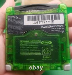 Nintendo Gameboy Advance Gba Sp System Ags 101 Lien Zelda Vert Clair