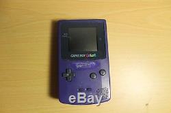 Nintendo Gameboy Advance Sp Pink- Ags-101- Gameboy Couleur Indigo- Cgb-001- 24jeu