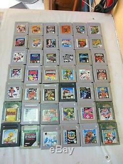 Nintendo Gameboy Classic Und Color Spiele Sammlung 135 Stück