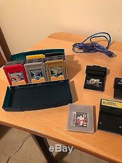 Nintendo Gameboy Color & Advance Lot Gameshark Sp & Pro Pokemon + Plus Très Agréable