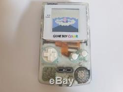 Nintendo Gameboy Color Ags-101 Clair Avec Lentille Blanche