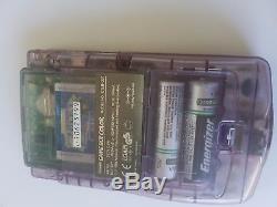 Nintendo Gameboy Color Ags-101 Original Clear Atomic Purple