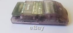 Nintendo Gameboy Color Ags-101 Original Clear Atomic Purple