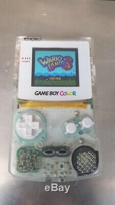 Nintendo Gameboy Color Backlight Clair Blanc Écran Lentille