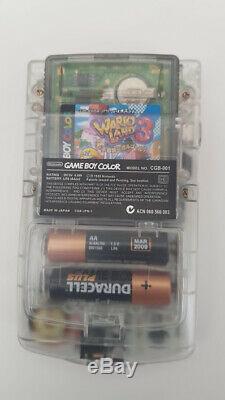 Nintendo Gameboy Color Backlight Clair Blanc Écran Lentille