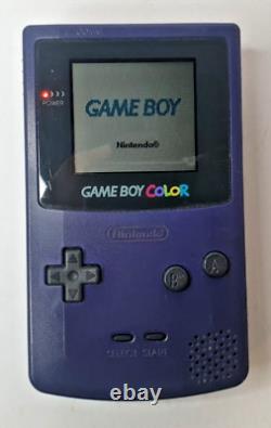 Nintendo Gameboy Color CGB-001 violet foncé