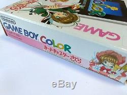 Nintendo Gameboy Color Card Captor Sakura Console En Édition Limitée Coffret-u