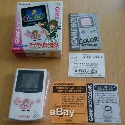 Nintendo Gameboy Color Card Captor Sakura Console Rare Édition Limitée