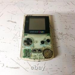 Nintendo Gameboy Color Console Gbc Clear Box Manuel Japon Testé Game Boy F/s