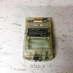 Nintendo Gameboy Color Console Gbc Clear Box Manuel Japon Testé Game Boy F/s