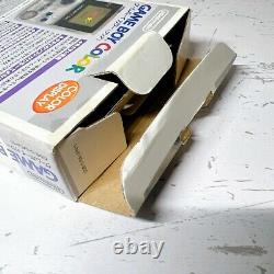 Nintendo Gameboy Color Console Gbc Clear Box Manuel Japon Testé Game Boy F/s