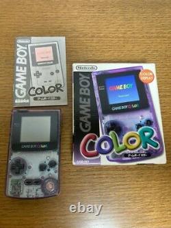 Nintendo Gameboy Color Console Japon / Boîte Gbc / Très Bon /used