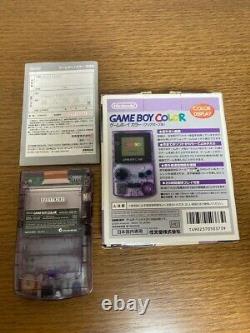 Nintendo Gameboy Color Console Japon / Boîte Gbc / Très Bon /used