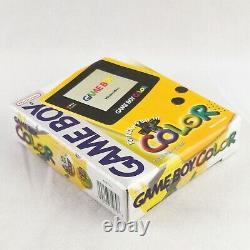 Nintendo Gameboy Color Console Jaune Boxed