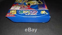 Nintendo Gameboy Color Console Pokemon Jaune Edition Avec Jeu Dans Teste Box
