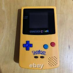 Nintendo Gameboy Color Console Pokemon Reshell + Backlight Backlit