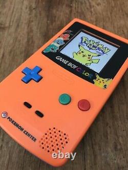 Nintendo Gameboy Color Couleur Pokemon Anniversaire Console De Jeux Ips Gbc Backlit
