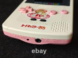 Nintendo Gameboy Color Édition Limitée CARD CAPTOR SAKURA dans sa boîte -e0522