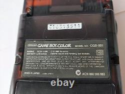 Nintendo Gameboy Color Édition Limitée DAIEI HAWKS Orange Transparent console-e0612