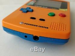 Nintendo Gameboy Color Edition Limitée Pokemon Console Couleur Orange, Boxed-b822