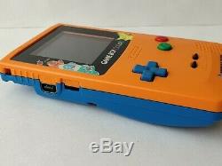 Nintendo Gameboy Color Edition Limitée Pokemon Console Couleur Orange, Boxed-b822