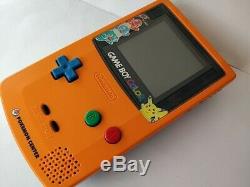 Nintendo Gameboy Color Edition Limitée Pokemon Console Couleur Orange, Game-c0317