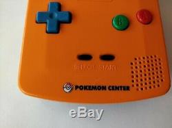 Nintendo Gameboy Color Edition Limitée Pokemon Console Couleur Orange, Game-c0331