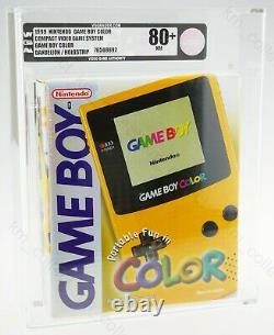 Nintendo Gameboy Color Gbc Dandelion Portable Holostrip 1999 Sealed Vga 80+