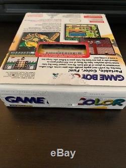 Nintendo Gameboy Color Gbc, Tommy Hilfiger, Ça Marche! Edition Cib Box Original