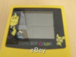 Nintendo Gameboy Color Handheld Console Pokemon Édition Spéciale Rare Gb0164