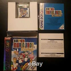 Nintendo Gameboy Color + Jeux Mario, Âne Kong, Jeu Et Montre