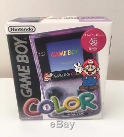 Nintendo Gameboy Color Jusco Mario / Boite Et Notice / Jap