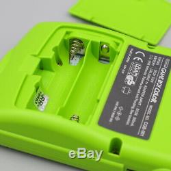 Nintendo Gameboy Color Konsole Grün Neu Nouveau Ovp Mint Unbespielt