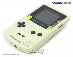 Nintendo Gameboy Color Konsole #gold & Silber Pokemon Center Edition