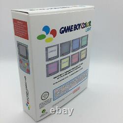 Nintendo Gameboy Color Light Super Famicom Edition Ips Rétro-éclairage Et Écran En Verre