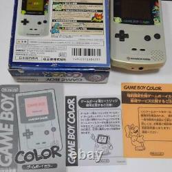 Nintendo Gameboy Color Limited Edition Console Pokemon Centre Boxedfrom Japan