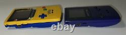 Nintendo Gameboy Color Pikachu Edition Pokémon Collection Bundle Avec 8 Jeux Gbc