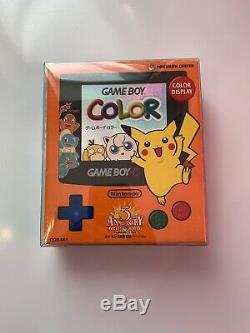 Nintendo Gameboy Color Pokemon 3ème Anniversaire Edition Limitée Japon F / S