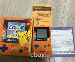 Nintendo Gameboy Color Pokemon 3ème Anniversaire Version Console Withbox 201105m