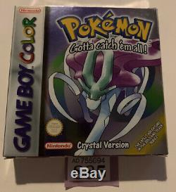 Nintendo Gameboy Color Pokemon Catch Must Em All Cristal Version